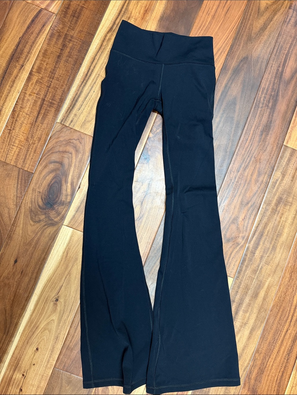 TALULAH Black Flared Leg Kids Leggings